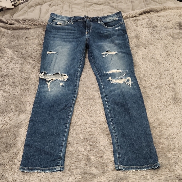 Joe's Jeans Denim - Joe's Jeans Blue Distressed "Kaegan" Skinny Jeans Size 31!